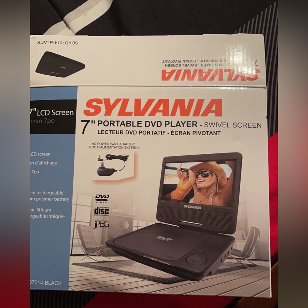 Sylvania portable dvd player